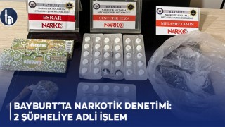 Bayburt’ta Narkotik Denetimi: 2 Şüpheliye Adli İşlem