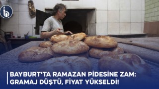 Bayburt'ta Ramazan Pidesine Zam: Gramaj Düştü, Fiyat Yükseldi!