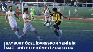 Bayburt Özel İdarespor Yeni Bir Mağlubiyetle Kümeyi Zorluyor!