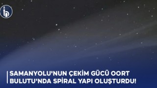 Samanyolu'nun Çekim Gücü OORT Bulutu'nda Spiral Yapı Oluşturdu