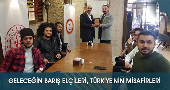 Geleceğin Barış Elçileri, Türkiye'nin Misafirleri