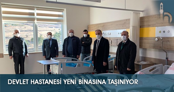 Devlet Hastanesi Yeni Binasına Taşınıyor