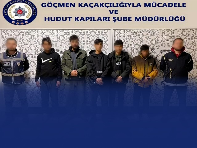 Bayburt’ta Kaçak Göçmen Operasyonu: 4 Organizatör 7 Göçmen Yakalandı!