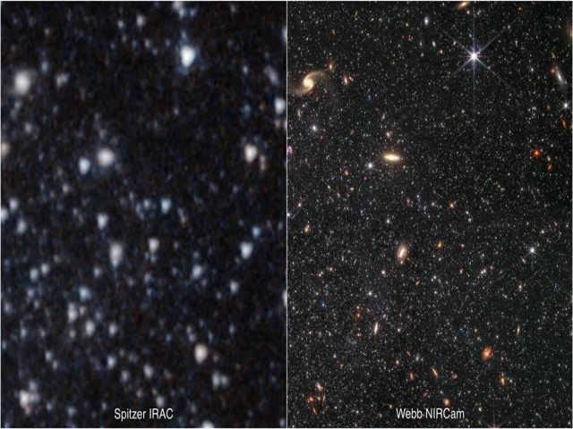 NASA, Büyük Patlama ile yaşıt galaksinin ayrıntılı görüntüsünü paylaştı