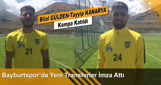 Bayburt İl Özel İdarespor 2.Lig Ekiplerinden 2 İsmi Kadrosuna Kattı.