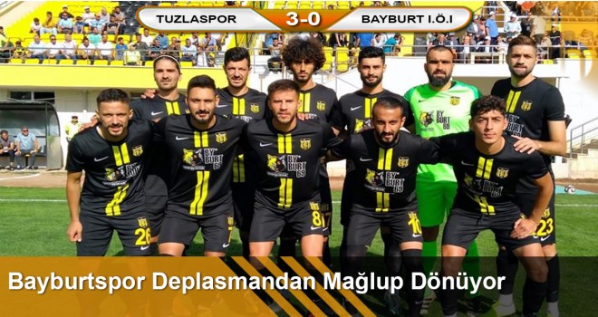 Bayburt İl Özel İdarespor Deplasmandan Mağlup Dönüyor