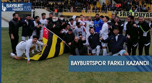 Bayburtspor Farklı Kazandı