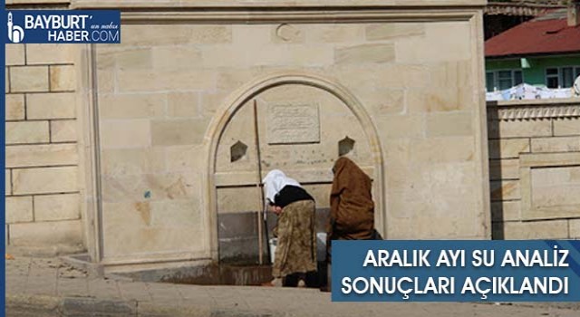 Aralık Ayı Su Analiz Sonuçları Açıklandı