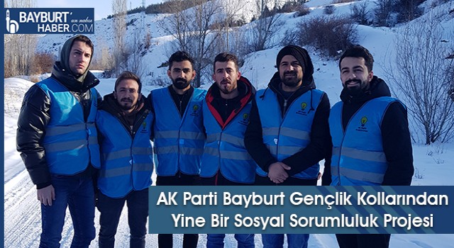 AK Parti Bayburt Gençlik Kollarından Yine Bir Sosyal Sorumluluk Projesi