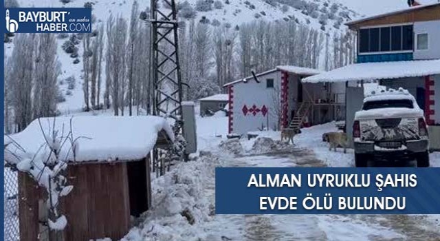 Alman Uyruklu Şahıs Evde Ölü Bulundu