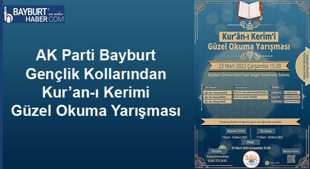 Kur’an-ı Kerimi Güzel Okuma Yarışması