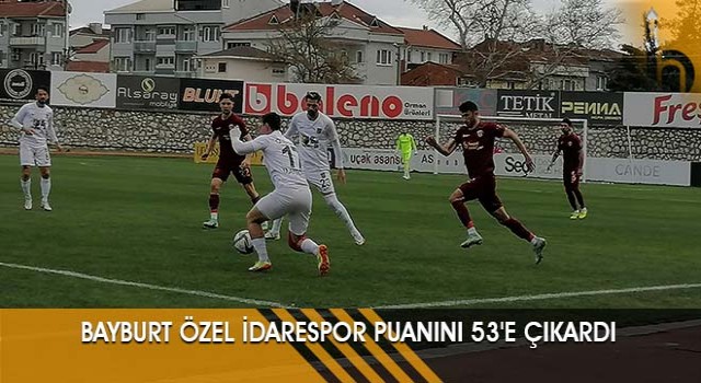 Bayburt Özel İdarespor Puanını 53'e Çıkardı