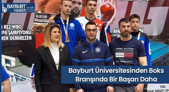 Bayburt Üniversitesinden Boks Branşında Bir Başarı Daha