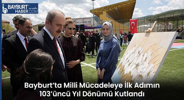 Bayburt’ta Milli Mücadeleye İlk Adımın 103’üncü Yıl Dönümü Kutlandı