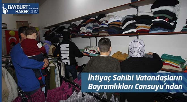 İhtiyaç Sahibi Vatandaşların Bayramlıkları Cansuyu’ndan