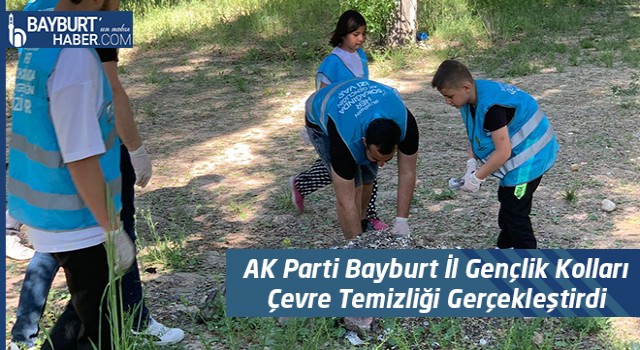 AK Parti Bayburt İl Gençlik Kolları Çevre Temizliği Gerçekleştirdi