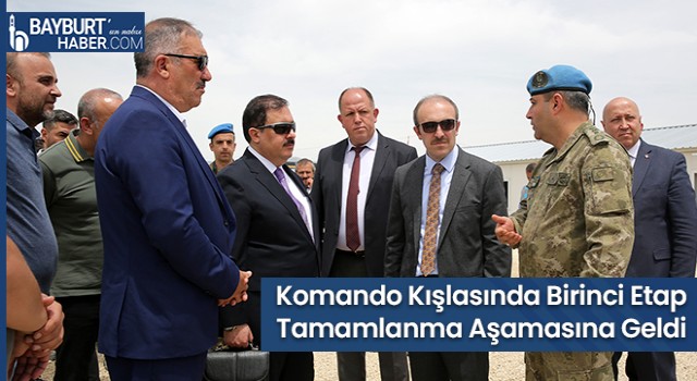 Komando Kışlasında Birinci Etap Tamamlanma Aşamasına Geldi