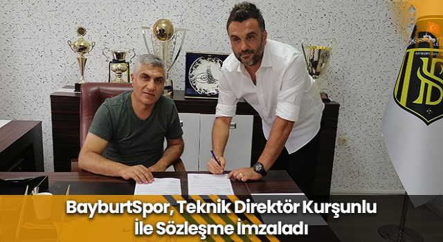 BayburtSpor, Teknik Direktör Kurşunlu İle Sözleşme İmzaladı