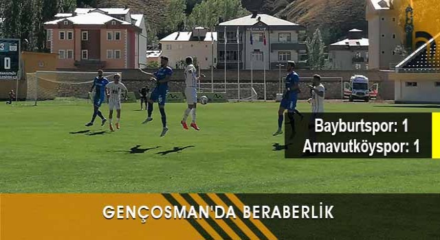 Gençosman'da Beraberlik