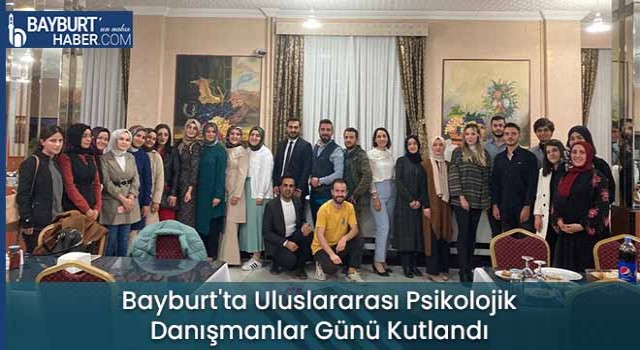 Bayburt'ta Uluslararası Psikolojik Danışmanlar Günü Kutlandı