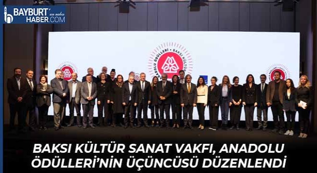 Baksı Kültür Sanat Vakfı, Anadolu Ödülleri’nin Üçüncüsü Düzenlendi