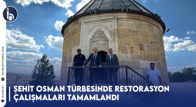 Şehit Osman Türbesinde Restorasyon Çalışmaları Tamamlandı