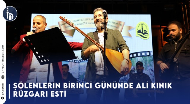 Şölenlerin Birinci Gününde Ali Kınık Rüzgarı Esti