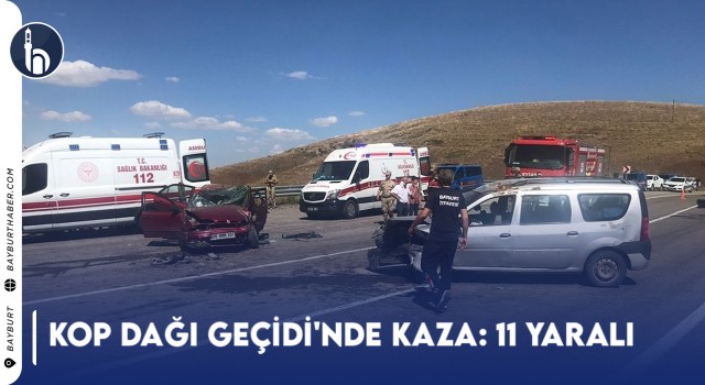 Kop Dağı Geçidi'nde Kaza: 11 Yaralı