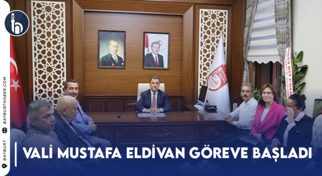 Vali Mustafa Eldivan Göreve Başladı