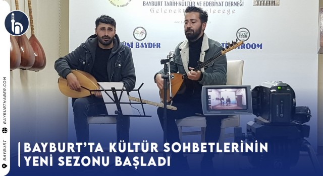 Bayburt’ta Kültür Sohbetlerinin Yeni Sezonu Başladı