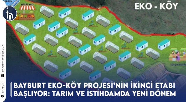 Bayburt Eko-Köy Projesi’nin İkinci Etabı Başlıyor: Tarım ve İstihdamda Yeni Dönem