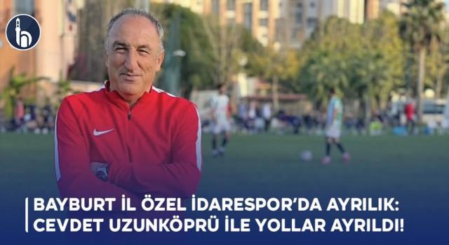 Bayburt İl Özel İdarespor’da Ayrılık: Cevdet Uzunköprü ile Yollar Ayrıldı!