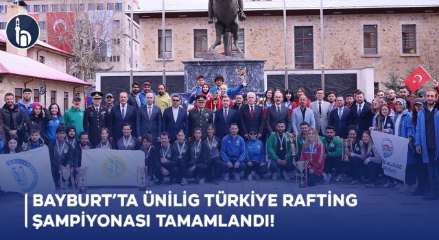Bayburt’ta ÜNİLİG Türkiye Rafting Şampiyonası Tamamlandı!