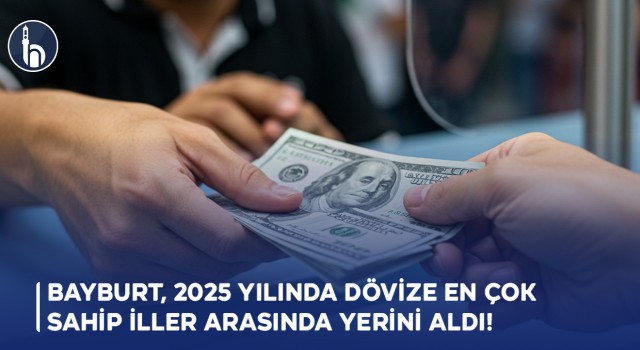 Bayburt, 2025 Yılında Dövize En Çok Sahip İller Arasında Yerini Aldı!