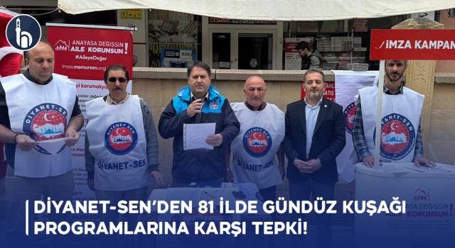 Diyanet-Sen’den 81 İlde Gündüz Kuşağı Programlarına Karşı Tepki!