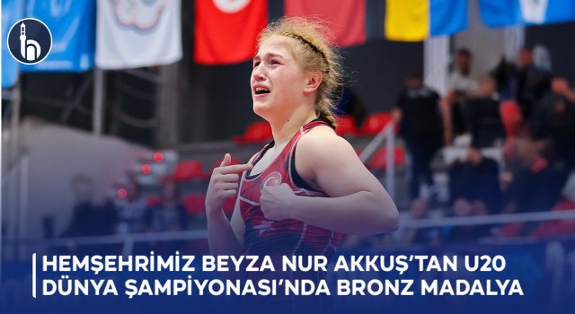 Hemşehrimiz Beyza Nur Akkuş’tan U20 Dünya Şampiyonası’nda Bronz Madalya