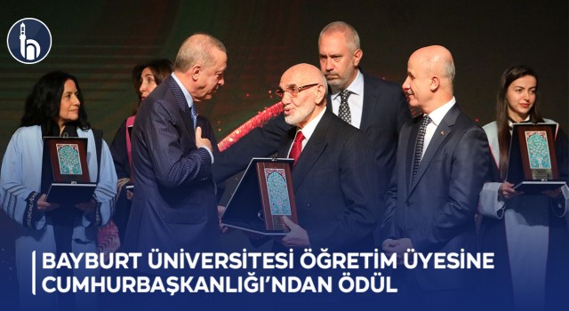 Bayburt Üniversitesi Öğretim Üyesine Cumhurbaşkanlığı’ndan Ödül