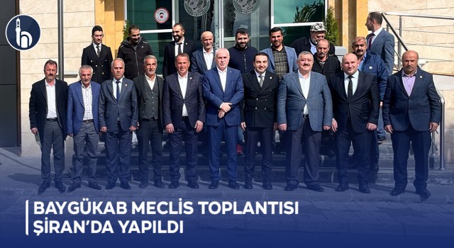 BAYGÜKAB Meclis Toplantısı Şiran’da Yapıldı