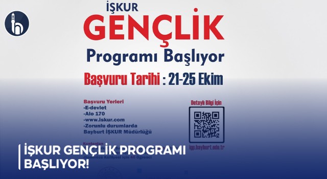 İŞKUR Gençlik Programı başlıyor!