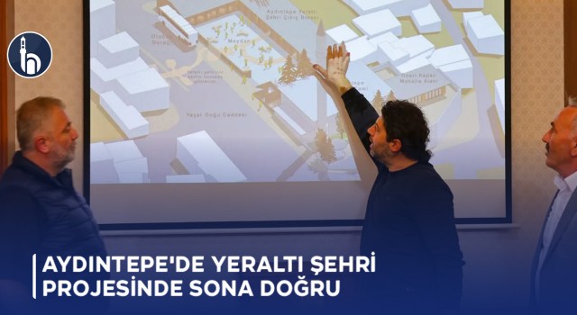 Bayburt'un İlçesi Aydıntepe'de Yeraltı Şehri Projesinde Sona Doğru