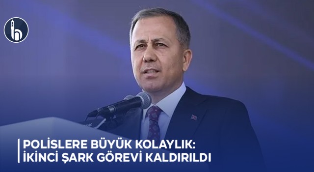 Bakan Yerlikaya Açıkladı, Polislere Büyük Kolaylık: İkinci Şark Görevi Kaldırıldı!