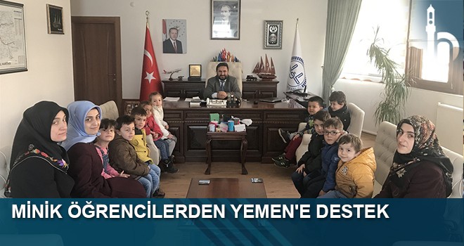 Minik Öğrencilerden Yemen'e Destek