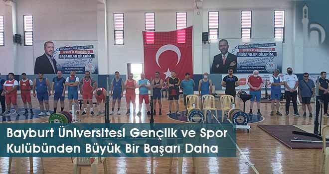 Bayburt Üniversitesi Gençlik ve Spor Kulübünden Büyük Bir Başarı Daha