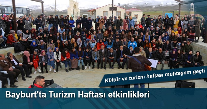 Bayburt'ta Turizm Haftası Etkinlikleri