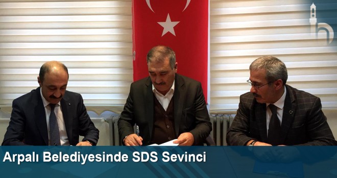 Arpalı Belediyesinde SDS sevinci