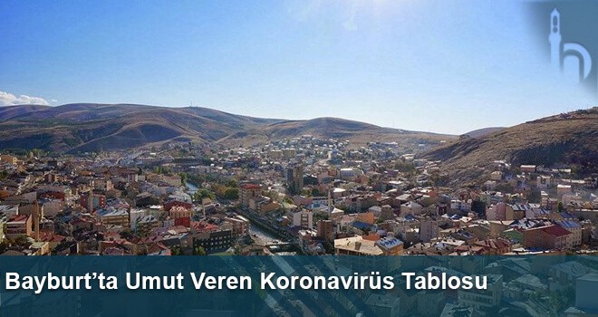 Bayburt’ta Umut Veren Koronavirüs Tablosu