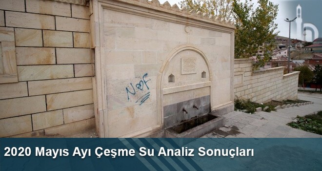 2020 Mayıs Ayı Çeşme Su Analiz Sonuçları