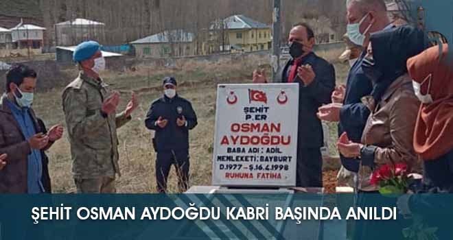 Şehit Osman Aydoğdu Kabri Başında Anıldı