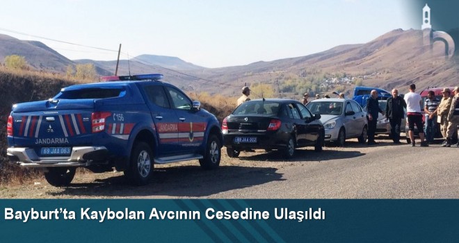 Bayburt'ta kaybolan avcının cesedine ulaşıldı