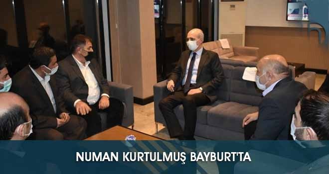 Numan Kurtulmuş Bayburt'ta